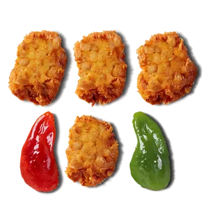 Gourmet Spice Chicken Nuggets PNG 06202024