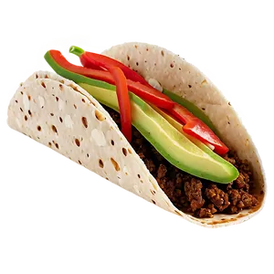 Gourmet Taco Clipart PNG Gfk69 PNG