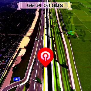 Gps Map Interface Png 30 PNG image