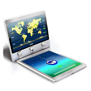 Gps On Digital Tablet Png Pto58 PNG image