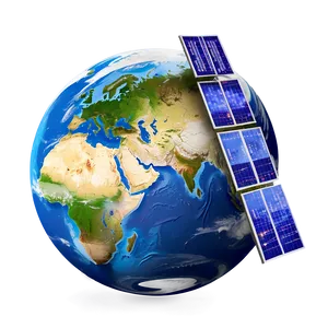 Gps Satellite Illustration Png 06202024 PNG image