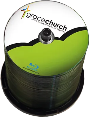 Grace Church Blu Ray Disc Stack PNG image