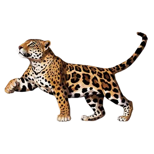 Graceful Jaguar Png 05212024 PNG image