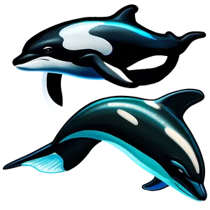 Graceful Orca PNG Sdb15 PNG