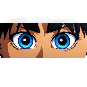 Gradient Anime Eyes Png 05252024 PNG image