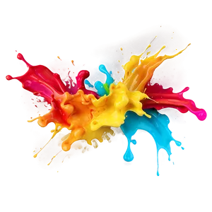 Gradient Color Splash Png 24 PNG image