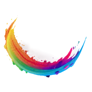 Gradient Color Splash PNG Epu69