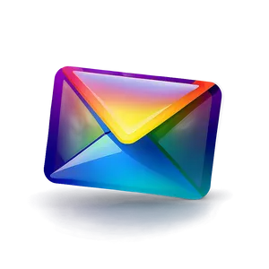 Gradient Email Icon Png 96 PNG image