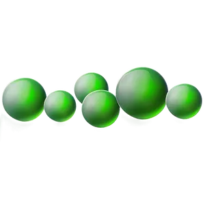 Gradient Green Dot PNG 06122024