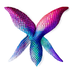 Gradient Mermaid Scales Png 06272024 PNG image