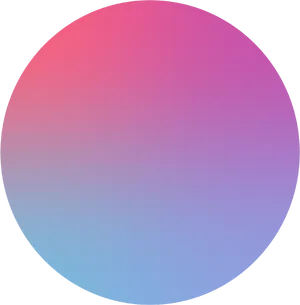 Gradient Pink Circle Background PNG image