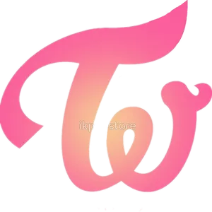 Gradient_ T W I C E_ Logo PNG image