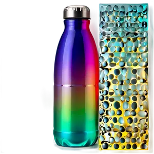Gradient Water Bottle PNG Itg84 PNG
