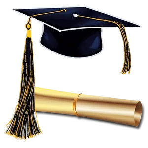 Graduation Cap Clipart For Announcements Gnw PNG