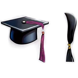 Graduation Cap Side View Clipart 06262024 PNG image