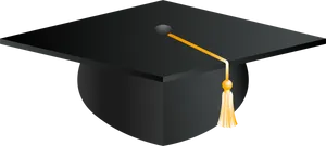 Graduation Cap Vector Illustration PNG image