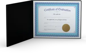 Graduation Certificate Diploma Display PNG