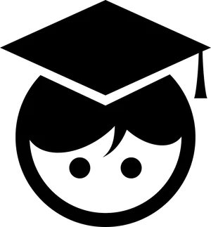 Graduation Emoji Icon PNG image