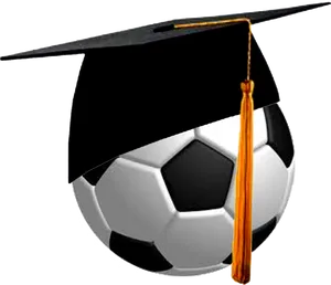 Graduation Soccer Ball Concept