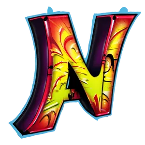 Graffiti Alphabet Png Nlu80 PNG image