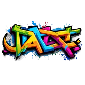 Graffiti Alphabet Png Pol63 PNG image