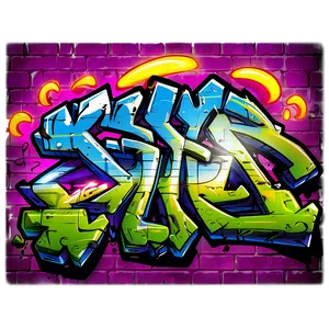 Graffiti Clipart PNG Tyu52