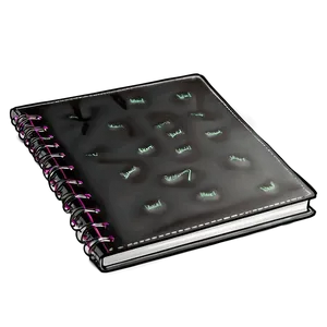 Graffiti Notebook Cover Png 06282024 PNG image