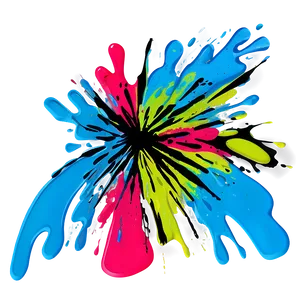Graffiti Paint Splash PNG 44