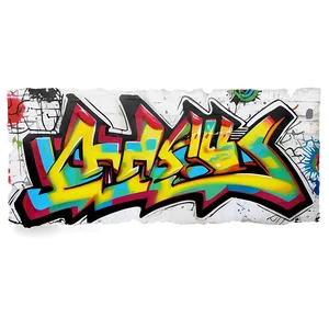 Graffiti Pattern PNG Kpf