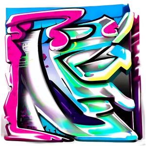 Graffiti Piece PNG Eas PNG