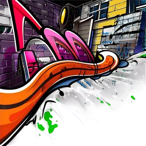 Graffiti Scene PNG 55 PNG