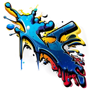 Graffiti Splash PNG 05032024 PNG