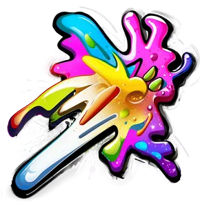 Graffiti Splash PNG 70 PNG