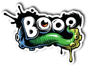 Graffiti_ Style_ Boo_ Illustration PNG image