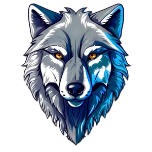 Graffiti Style Wolf Face Png 06292024 PNG image