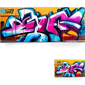 Graffiti Wall Art PNG 06292024
