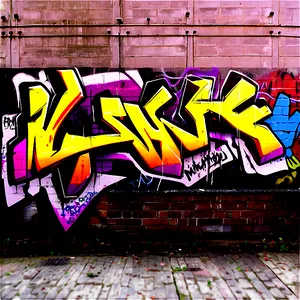 Graffiti Wall PNG Vav