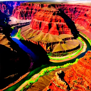 Grand Canyon Deep Gorge View Png 84 PNG image