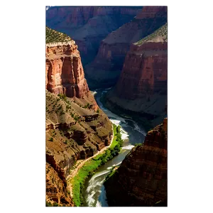 Grand Canyon Deep Gorge View Png Bpk79 PNG image