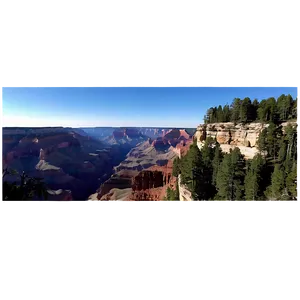 Grand Canyon North Rim Vista Png Wqb67 PNG image