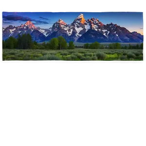 Grand Teton Mountains Wyoming PNG 06252024 PNG