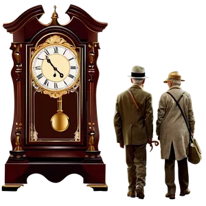 Grandfather Clock Clipart Png 4 PNG image