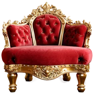 Grandiose Crown Chair Png 06262024 PNG image