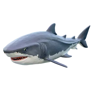 Grandpa Shark At Sea Png 78 PNG image