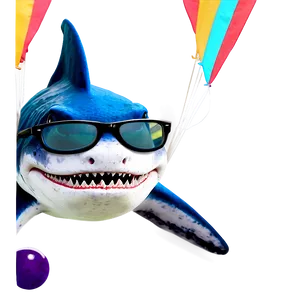 Grandpa Shark With Sunglasses Png 22 PNG image