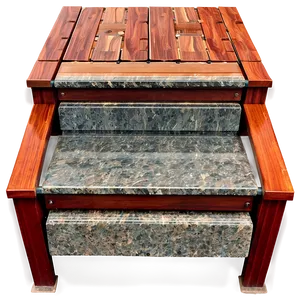 Granite Stair Treads PNG Jxs