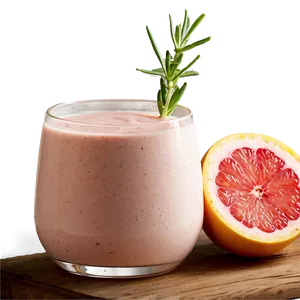 Grapefruit Rosemary Smoothie Png Wtl15 PNG image