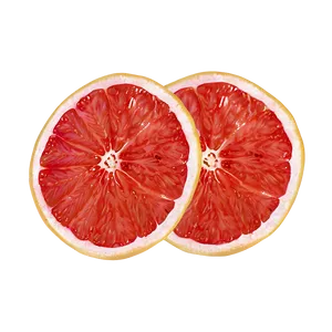 Grapefruit Slice PNG 06252024