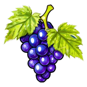 Grapes Graphic PNG Asf15 PNG
