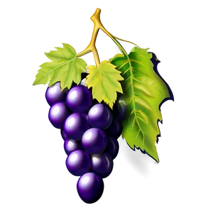 Grapes Icon PNG Wgc